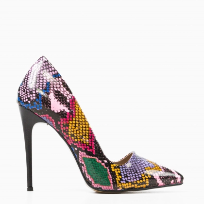 Pantofi dama Sonia Multicolor 3